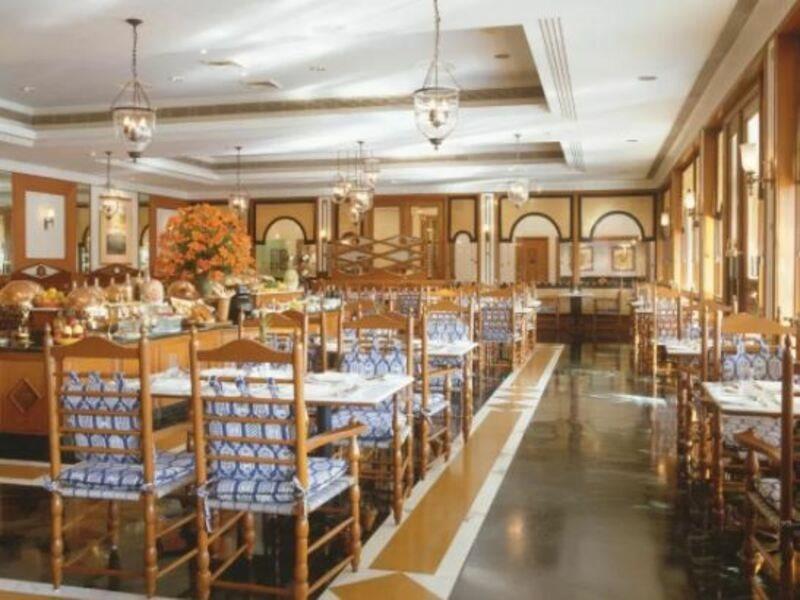 Trident Jaipur Hotel Eksteriør billede The restaurant